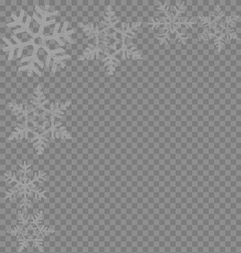 snowflake border - Educaton Harbour