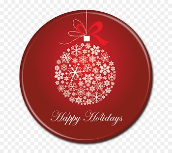 Snowflake Christmas Day Design Image Vector graphics - customisable button 
