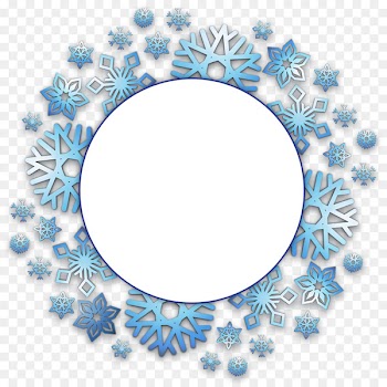 Snowflake Christmas - Snowflake border 