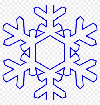 Snowflake Clipart Free Free Snowflake Cliparts Download - Gentle Snowflake Tote, Adult Unisex, Natural