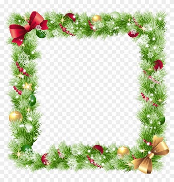 Snowflake Clipart Transparent Border - Merry Christmas Border Png