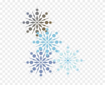 Snowflake Clipart Transparent Border - Snowflake Corner Border Transparent