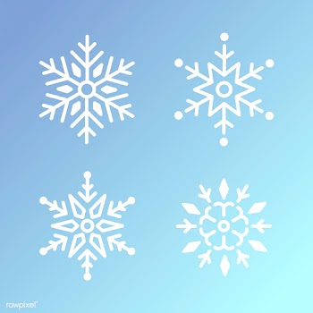 Snowflake design set | Free stock vector - 494054