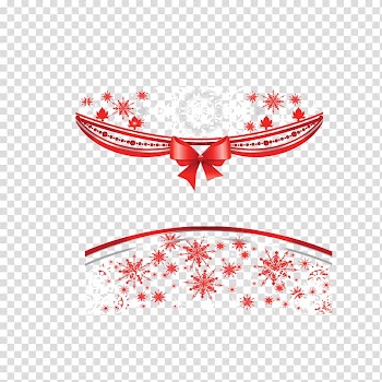 Snowflake Euclidean Pattern, snowflake ribbon transparent background PNG clipart