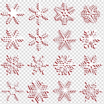 Snowflake Euclidean , White snowflake design material transparent background PNG clipart