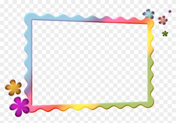 Snowflake Frame Cliparts 10, - Colorful Frame