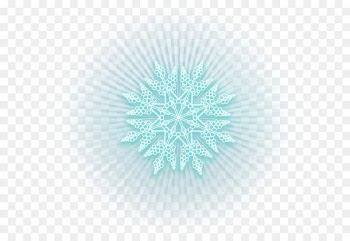 Snowflake Ice Clip art - Ice Blue Shining Snowflake PNG Clipart Picture 