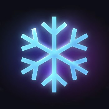 Snowflake icon, neon glow design | Free Icons - rawpixel