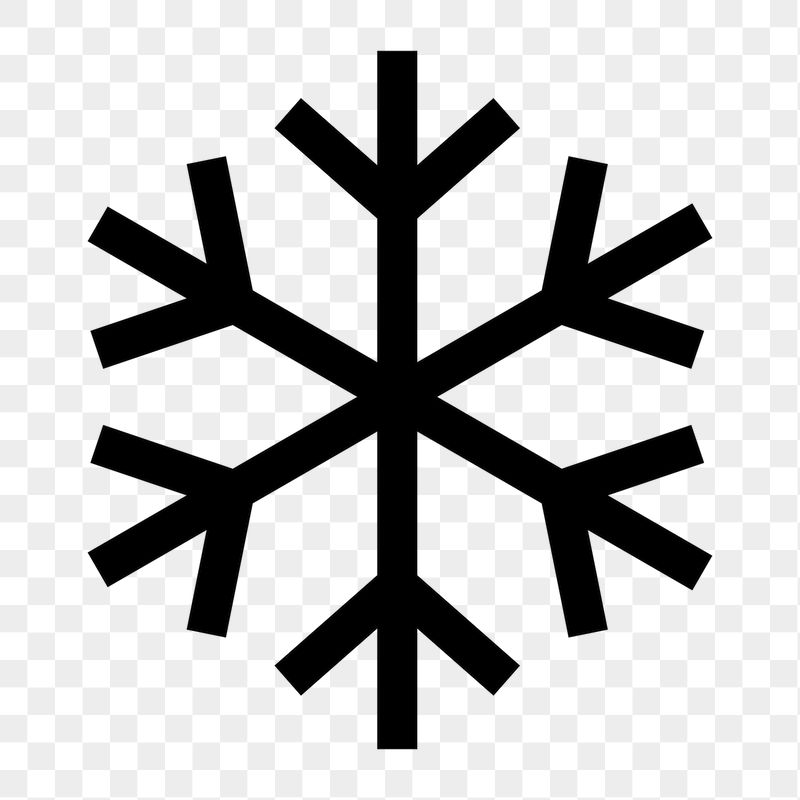 Snowflake icon png sticker, simple | Free Icons - rawpixel