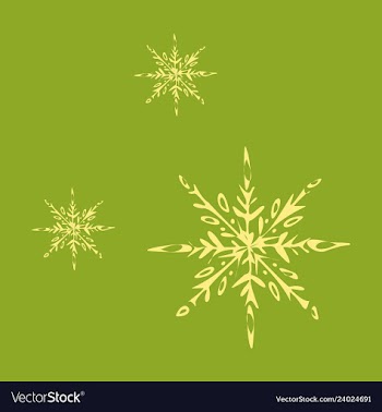 Snowflake icon sign design red background vector image