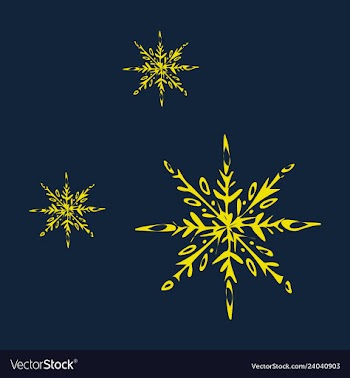 Snowflake icon sign design red background vector image