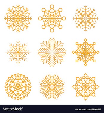 snowflake icons collections