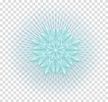 Snowflake Pattern, Green light emitting snowflake pattern transparent background PNG clipart