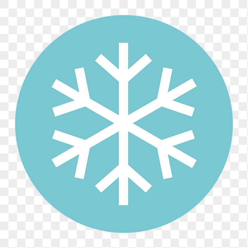 Snowflake png icon sticker, circle | Free Icons - rawpixel