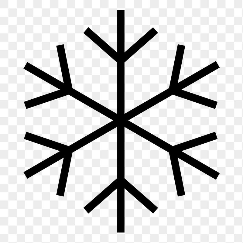 Snowflake png icon sticker, line | Free Icons - rawpixel