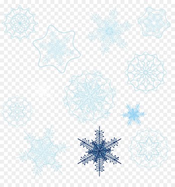 Snowflake Shape - A variety of snowflakes 