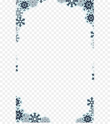 Snowflake - Snowflake border 