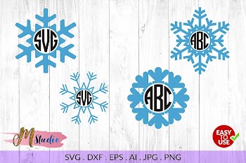 Snowflake svg, for Silhouette Cameo or Cricut