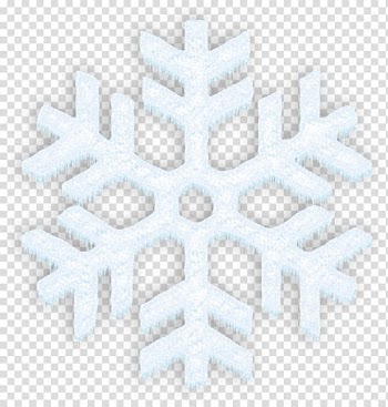 Snowflake Symmetry Pattern, Snow White transparent background PNG clipart