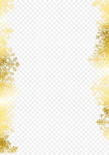 Snowflake Texture mapping Pattern - Golden snowflake 