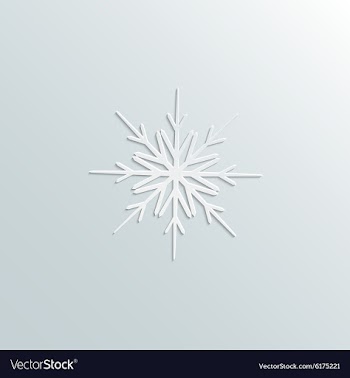 Snowflake vector image
