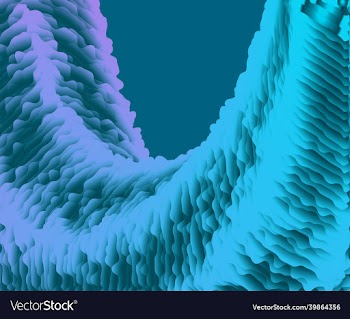 snowflake wave background