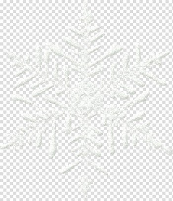 Snowflake White Light, Christmas New Year snowflake transparent background PNG clipart