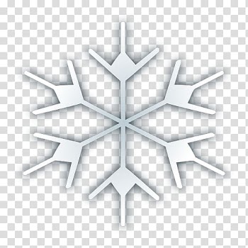 Snowflake , White snowflake pattern transparent background PNG clipart