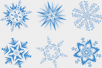 Snowflakes PNG images free download, snowflake PNG