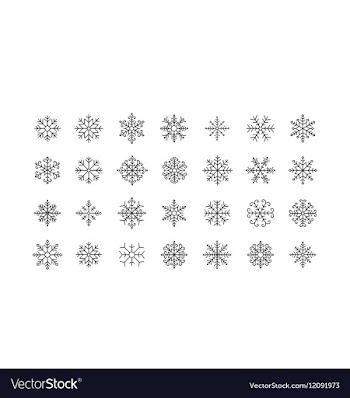  					Snowflakes vector&nbsp;image														