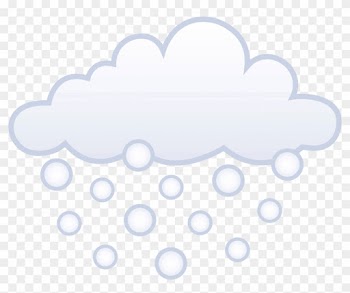 Snowing Pictures - Snowy Clouds Cartoon
