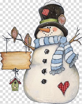 Snowman art, Christmas card Snowman Greeting card , Cartoon snowman transparent background PNG clipart
