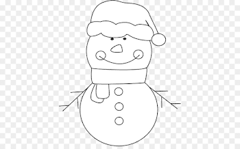 Snowman Black and white Christmas Clip art - Snowman Cliparts ...