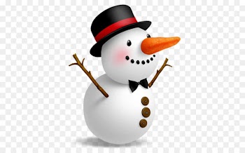 Snowman Bow tie Button - Button Snowman 