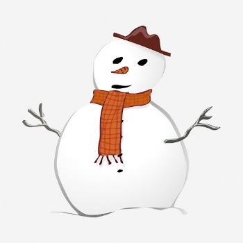 Snowman character clipart illustration. Free | Free Photo - rawpixel