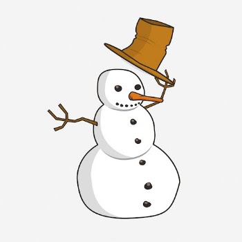 Snowman character hand drawn illustration. | Free Photo - rawpixel