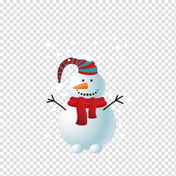 Snowman Christmas, Christmas snowman transparent background PNG clipart