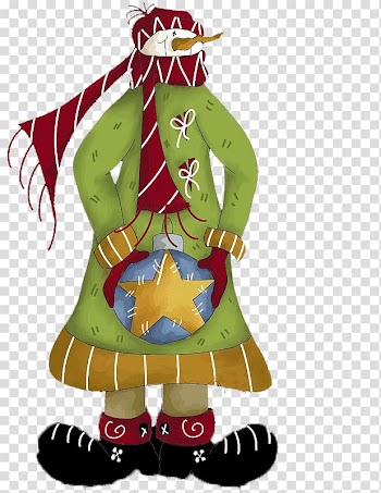 Snowman Christmas , Coat snowman transparent background PNG clipart