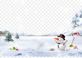 Snowman Christmas Snowflake Winter - Smiling snow Christmas snowman background 