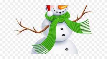 Snowman Clipart Cartoon - Merry Christmas Great Niece And Nephews