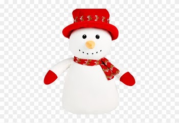 Snowman Cubbie Embroidered With Your Special Message - Baby's First Christmas, Snowman In A Top Hat