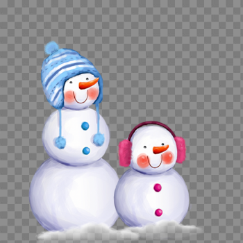 Snowman Daxue Winter Christmas Free Frame