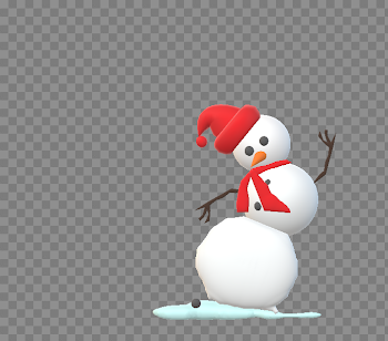 Snowman PNG Image with Transparent Background