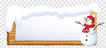Snowman Snowflake Banner, Brand snowman snow transparent background PNG clipart