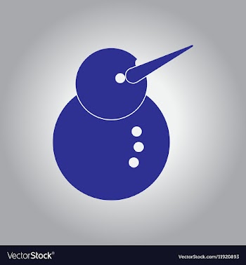 Snowman vector image