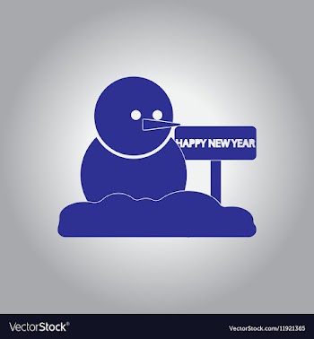 Snowman vector image
