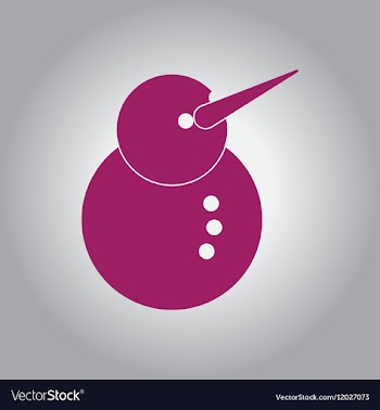 Snowman vector image