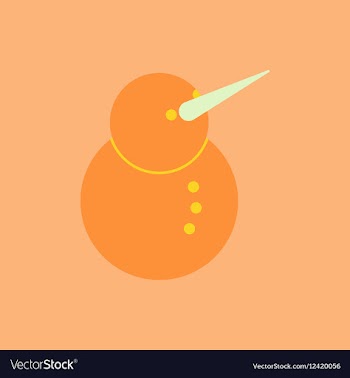 Snowman vector image