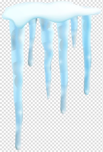 Snowman Winter Christmas decoration , icicles transparent background PNG clipart