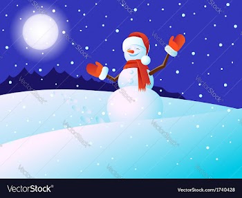 Snowmen vector image